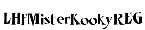 LHFMisterKookyREG Font Image