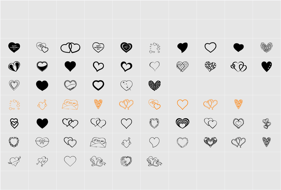vanlentines day TFB Character Map