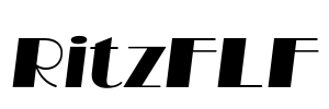 RitzFLF Font Image