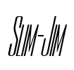Slim-Jim Font Image