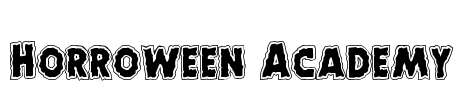 Horroween Academy Font Image