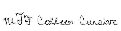 MTF Colleen Cursive