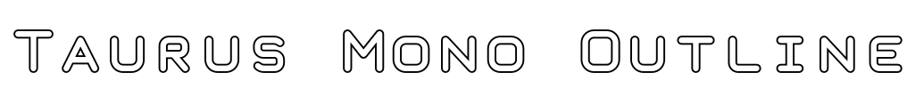 Taurus Mono Outline