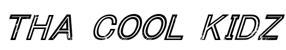 Tha Cool Kidz Font Image