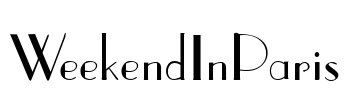 WeekendInParis Font Image