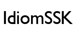 IdiomSSK Font Image