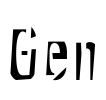 Gen Font Image