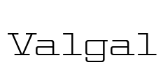 Valgal Font Image
