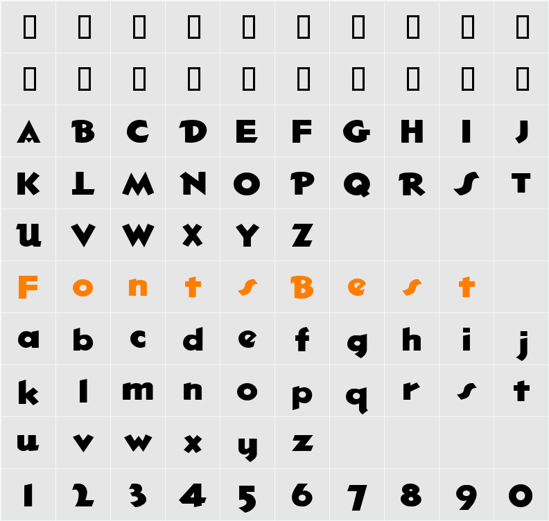 OleExtended Character Map