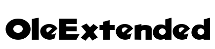 OleExtended Font Image