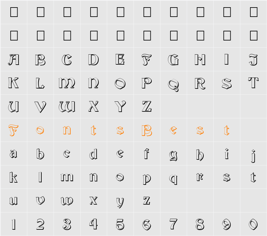 FZ JAZZY 19 3D Character Map