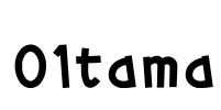 01tama Font Image