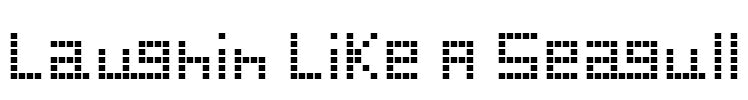 Laughin Like A Seagull Font Image