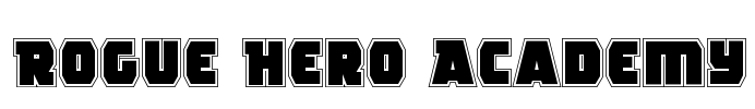 Rogue Hero Academy Font Image