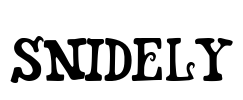 Snidely Font Image