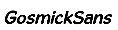 GosmickSans