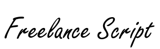 Freelance Script Font Image