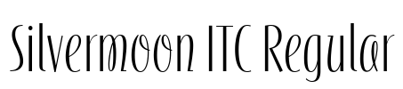 Silvermoon ITC Regular Font Image