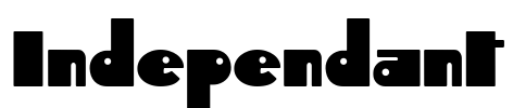 Independant Font Image
