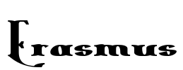 Erasmus Font Image