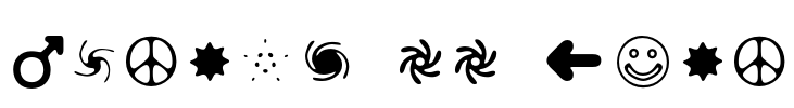 Distro II Bats Font Image