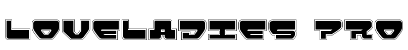 Loveladies Pro Font Image