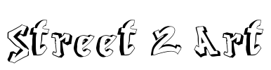 Street 2 Art Font Image