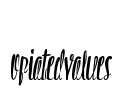 OpiatedValues Font Image