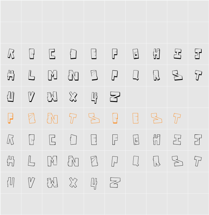 Vandal On The Fluid Character Map