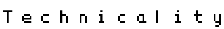 Technicality Font Image