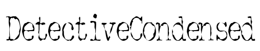 DetectiveCondensed