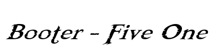 Booter - Five One