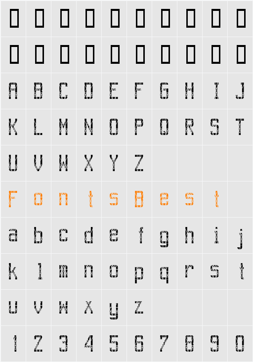 Gateway Character Map