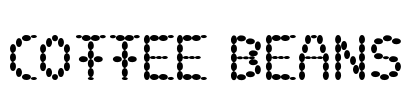 coffee beans Font Image