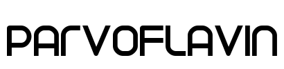 Parvoflavin Font Image