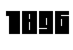 1896 Font Image