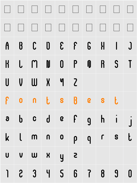 airwaves Character Map