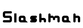 Slashman Font Image