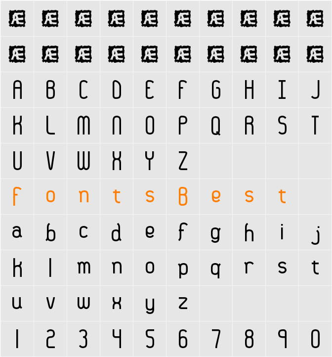 36 days ago BRK Character Map