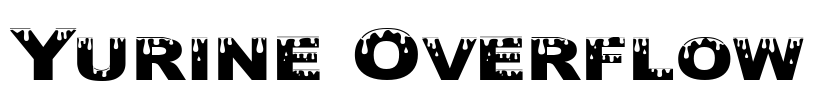 Yurine Overflow Font Image