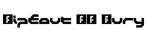 Wipeout HD Fury Font Image