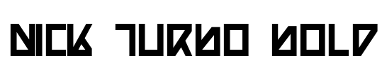 Nick Turbo Bold
