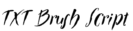 TXT Brush Script
