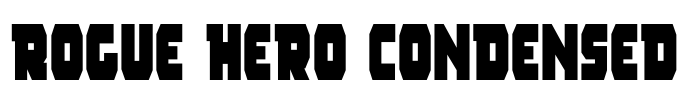Rogue Hero Condensed Font Image