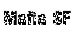 Mafia SF Font Image