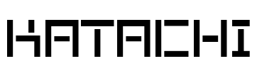 KATACHI Font Image