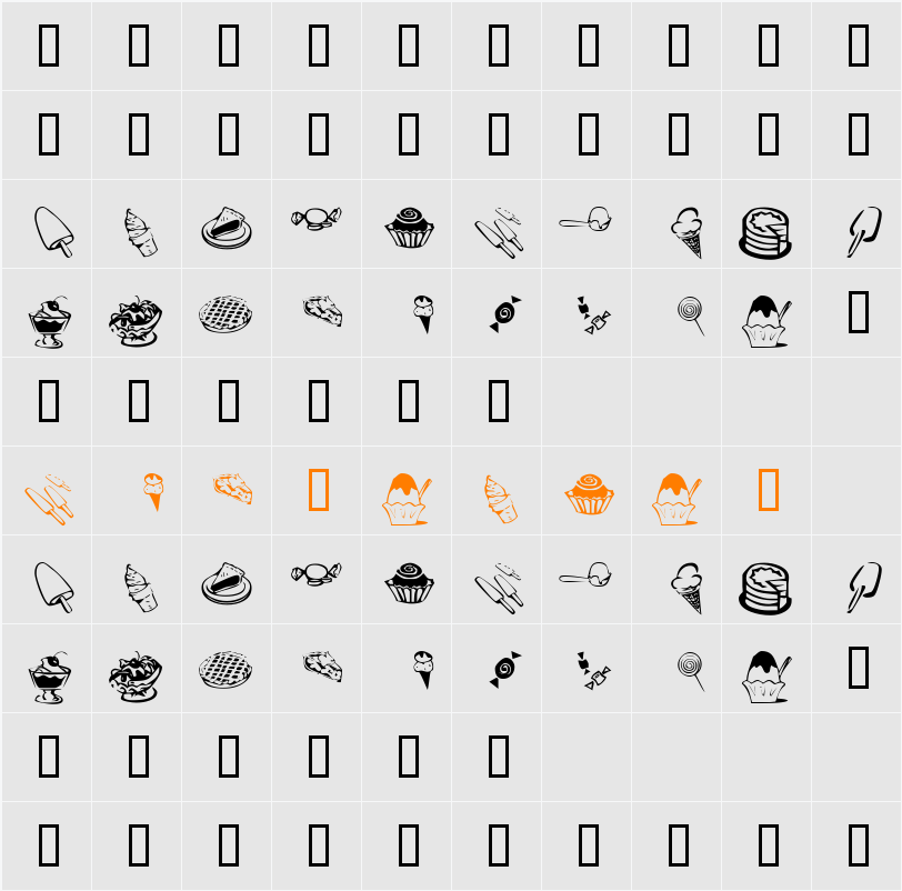 KR Sweet Tooth Character Map