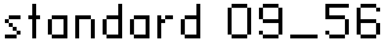standard 09_56 Font Image