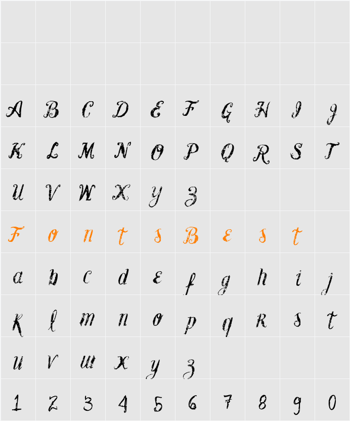 Vtks Blank Character Map