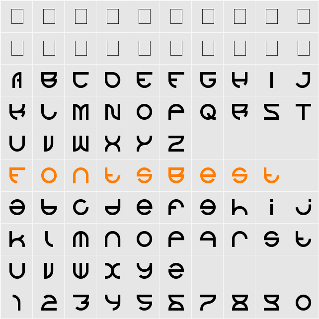 alexey Character Map